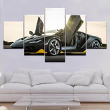 The-Centenario-super-race-car-5-piece-canvas-art