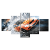 5-piece-canvas-art-cars-Ready-to-Hang