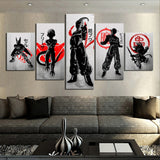 5-Panel-Dragon-Ball-Goku-Wall-Art